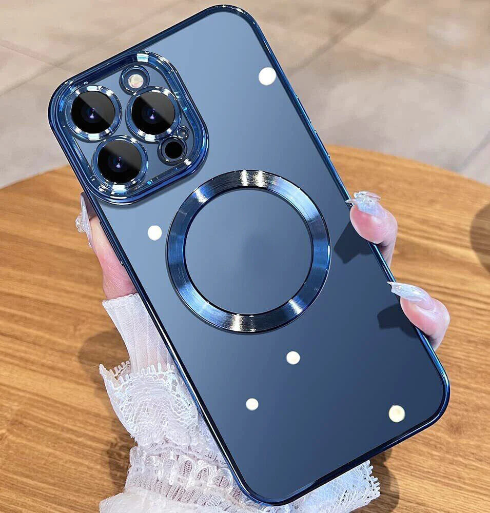 For Apple Iphone 14 13 12 11 Pro Max Case Magnetic Camera Lens Cover