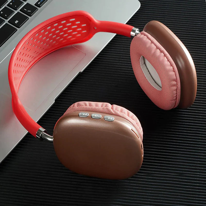 P9 Wireless Bluetooth Headphones with Mic Noise Cancelling Headsets 