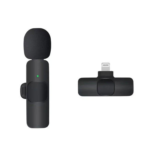 3-In-1 Mini Lavalier Microphone Outdoor Portable Live Streaming Shooting Interview Mini Multifunction Wireless Microphone