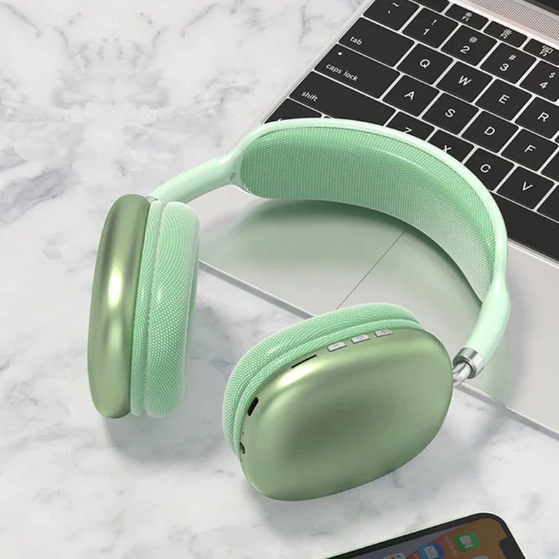 P9 Wireless Bluetooth Headphones with Mic Noise Cancelling Headsets 