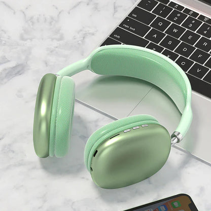 P9 Wireless Bluetooth Headphones with Mic Noise Cancelling Headsets 
