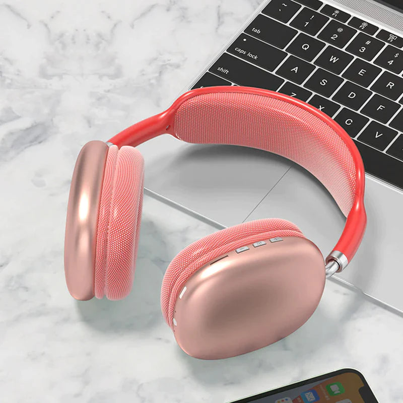 P9 Wireless Bluetooth Headphones with Mic Noise Cancelling Headsets 